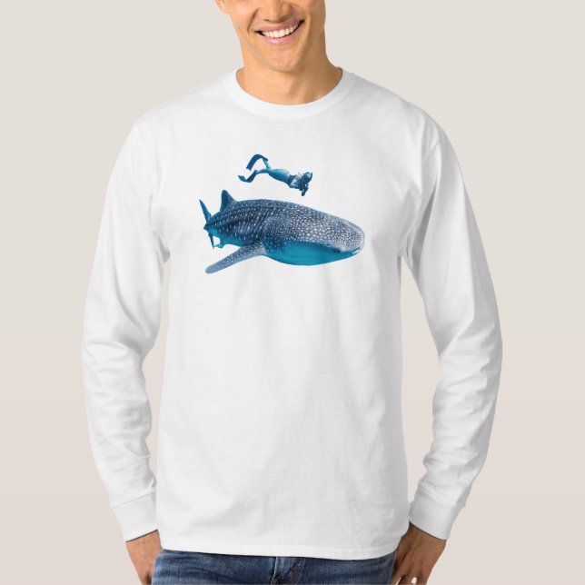 Whale Shark Long T-Shirt (Framsida)