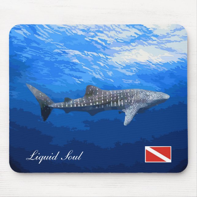 Whale Shark Mousepad Musmatta (Framsidan)