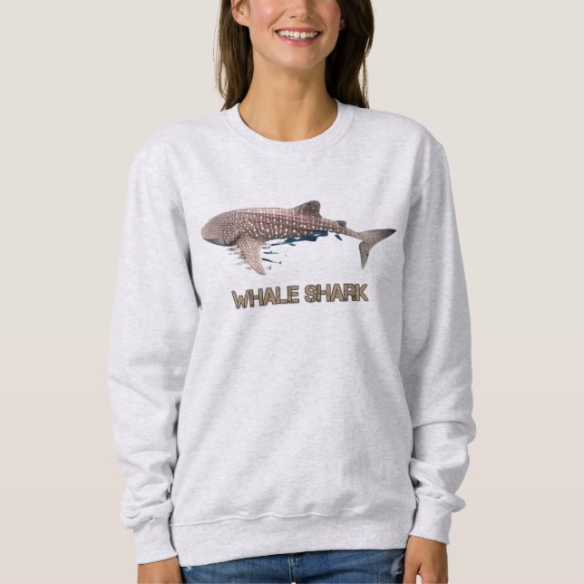 Whale Shark Sweatshirt T Shirt (Framsida)