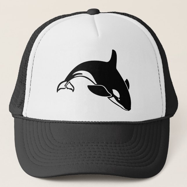 Whale Silhouette Keps (Framsida)