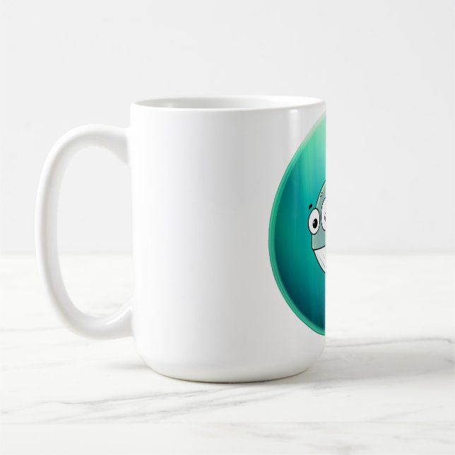 Whale, Sperm Whale, Underwater Kaffemugg (Vänster)