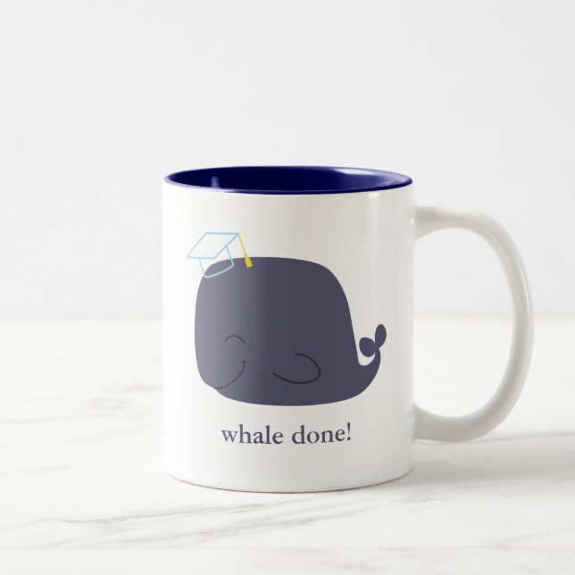 Whale Studenten Mugg (Höger)