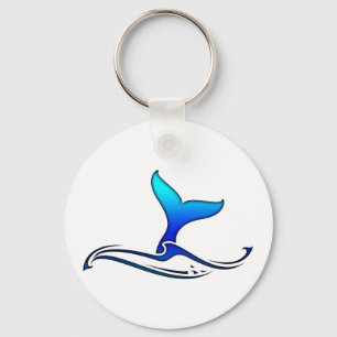 Whale Svan Nyckelring