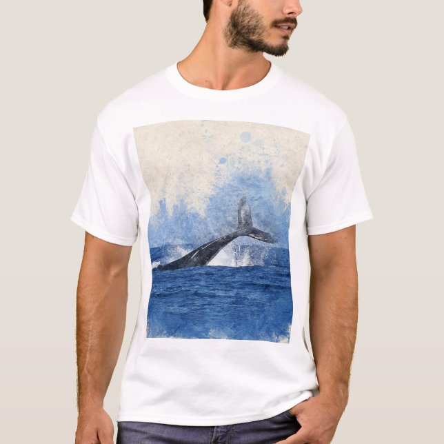 Whale T shirt (Framsida)
