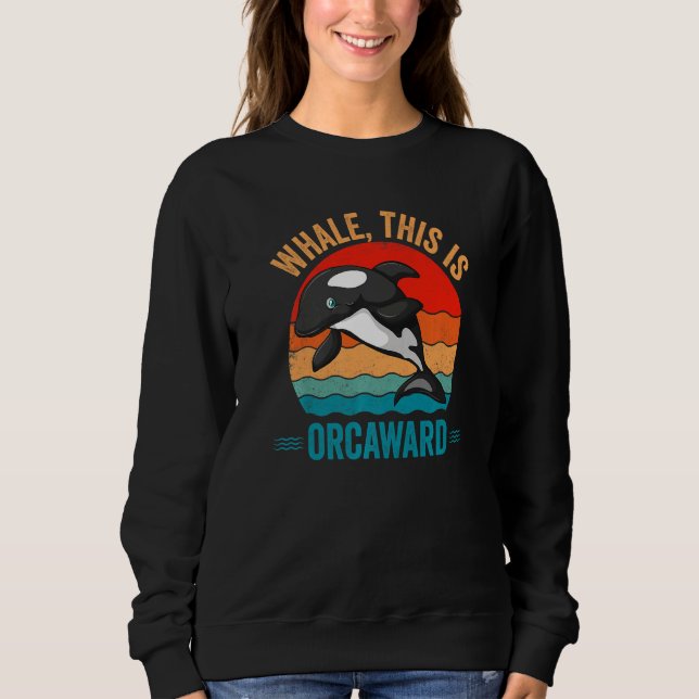 Whale This Is Orcaward Orca T Shirt (Framsida)
