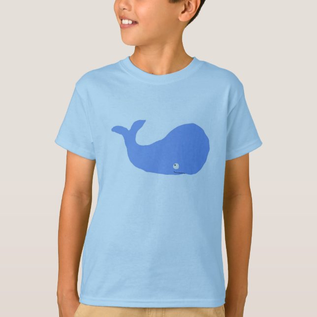 Whale Tshirt Tee Shirt (Framsida)