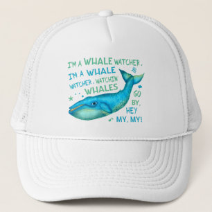 Whale Wating Family Vacation Cruise Resa Funny Keps