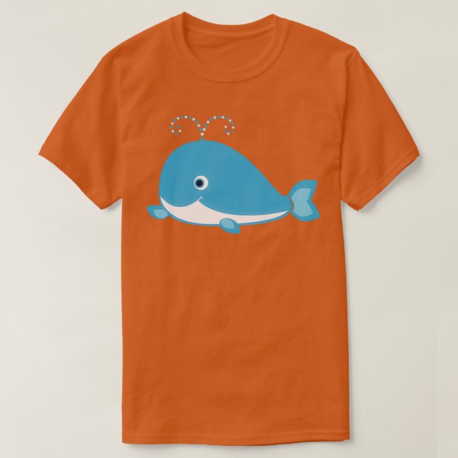 Whale Whale Gift T Shirt (Design framsida)