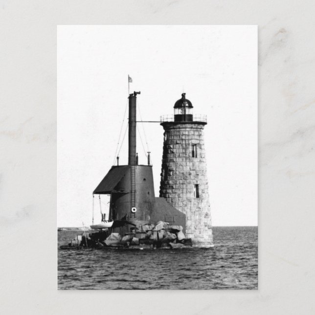 Whaleback Lighthouse Vykort (Framsida)