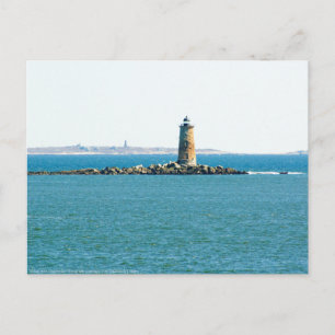 Whaleback Lighthouse Vykort