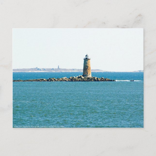 Whaleback Lighthouse Vykort (Framsida)