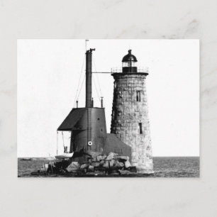 Whaleback Lighthouse Vykort