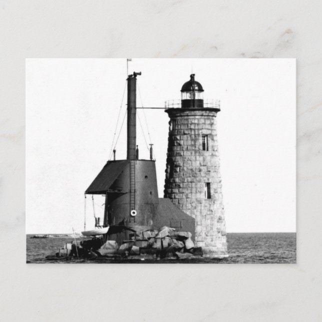 Whaleback Lighthouse Vykort (Framsida)