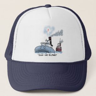 Whaleback "thar som hon blåser ", truckerkeps