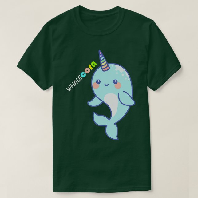 Whalecorn T Shirt (Design framsida)