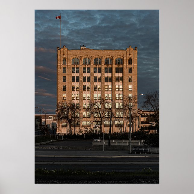 Whalen Byggnad No 2 Färg, version Poster (Framsidan)