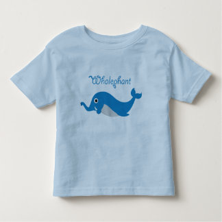Whalephant småbarn T T Shirt