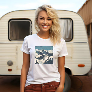 Whales Sea Ocean Bay Fundy, Nova Scotia Anpassning T Shirt