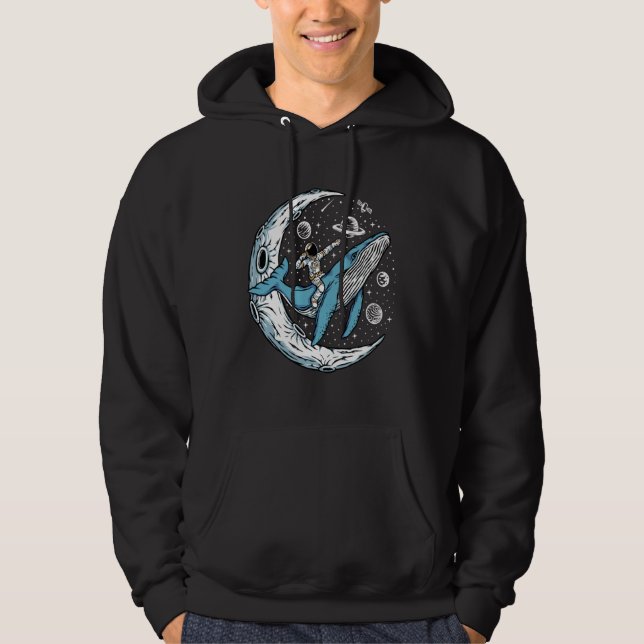 Whales Sharks Ocean Diving Sea Animals  1 Hoodie (Framsida)