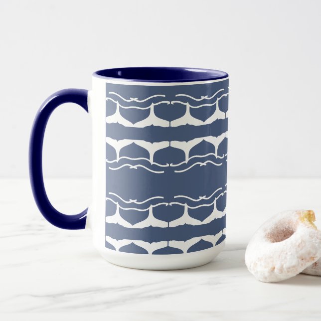 Whales Svan Mugg (Med munk)