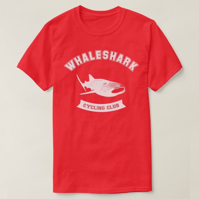 Whaleshark Cycling Klubb T Shirt (Design framsida)