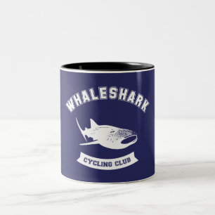 Whaleshark Cycling Klubb Två-Tonad Mugg