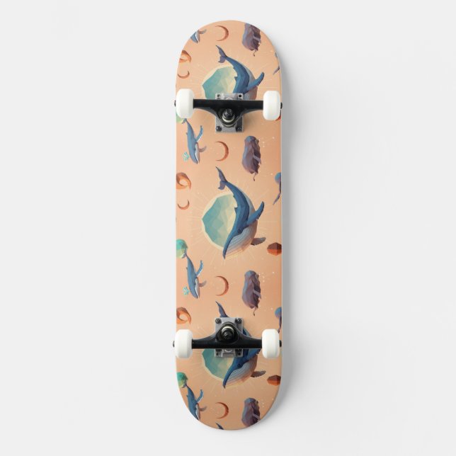 Whaleverse Skateboard (Framsida)