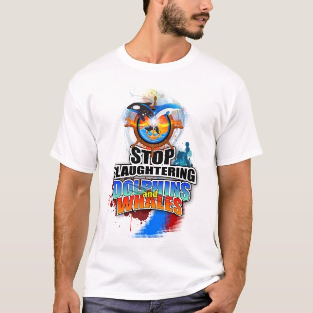 WhaleWarrior WarShirt 1 Tee Shirt (Framsida)