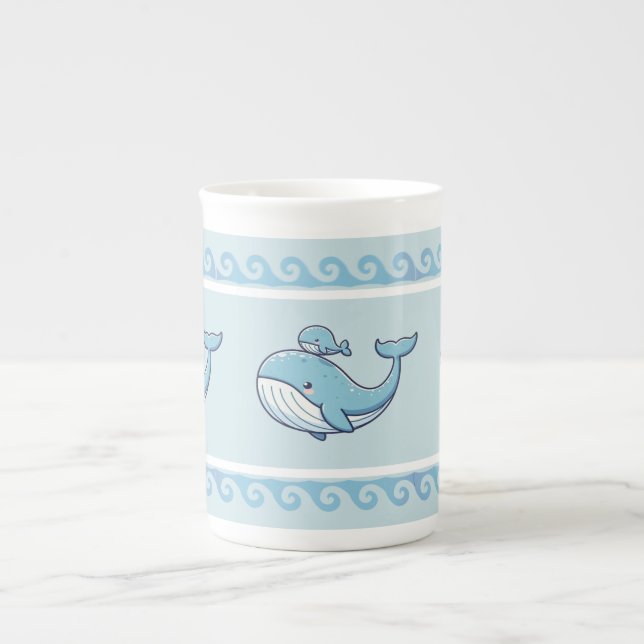 Whaley Cute Baby Benporslin Mugg (Framsidan)