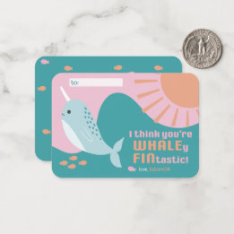 Whaley Finstastic - Classroom Valentine Anteckningskort