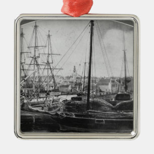 Whalingport, New Bedford Julgransprydnad Metall