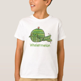 Whalmelon valurnvattenmelon t shirt