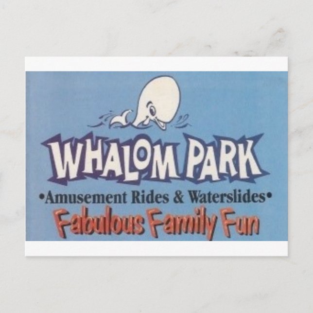 Whalom Park Amusement Park (Lunenburg, MORSA) Vykort (Framsida)