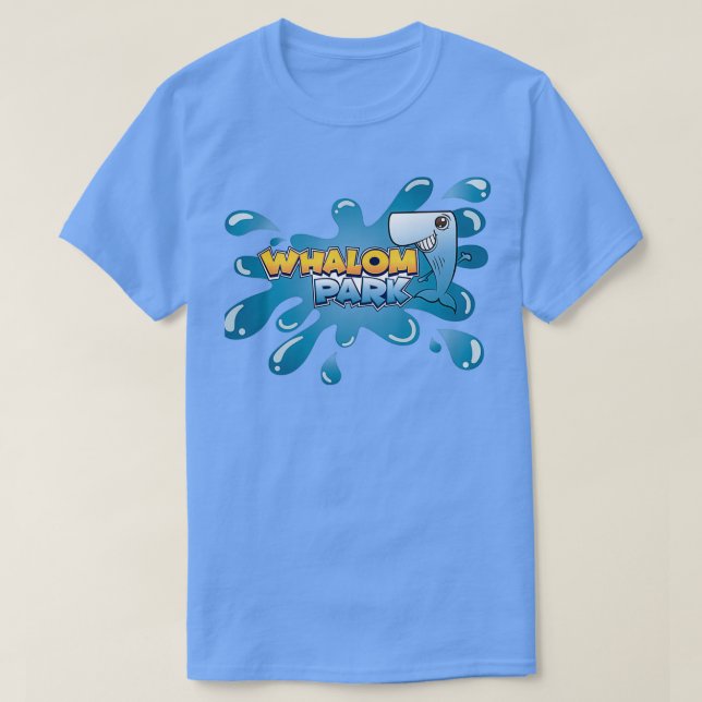 Whalom Park Roligt Whale T Shirt (Design framsida)