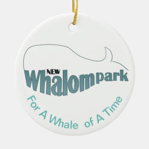 Whalom parkerar den Collectible prydnaden Julgransprydnad Keramik