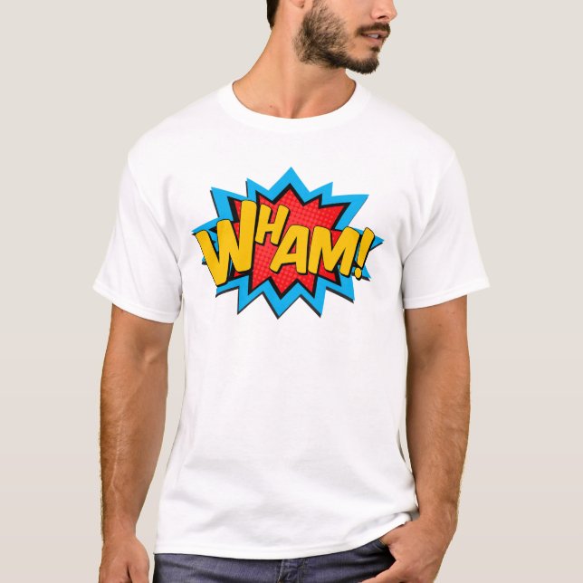 WHAM RETRO T SHIRT (Framsida)
