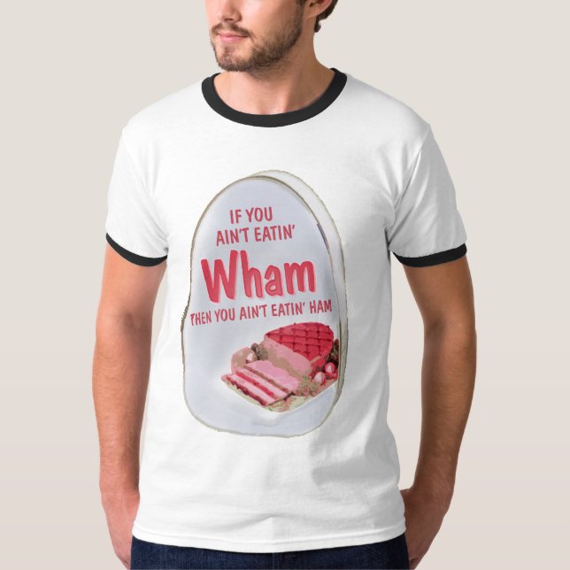 Wham skinkat-skjortan t-shirt (Framsida)