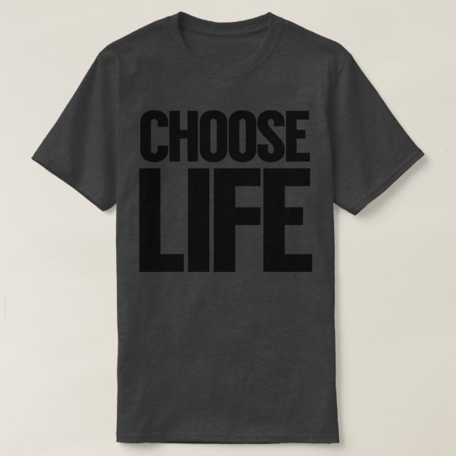 WHAM väljer Life T Shirt (Design framsida)