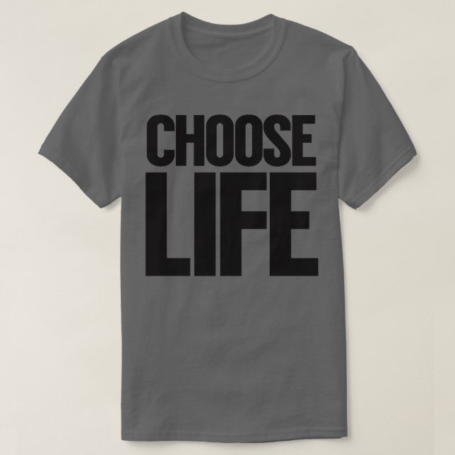 WHAM väljer Life T Shirt (Design framsida)