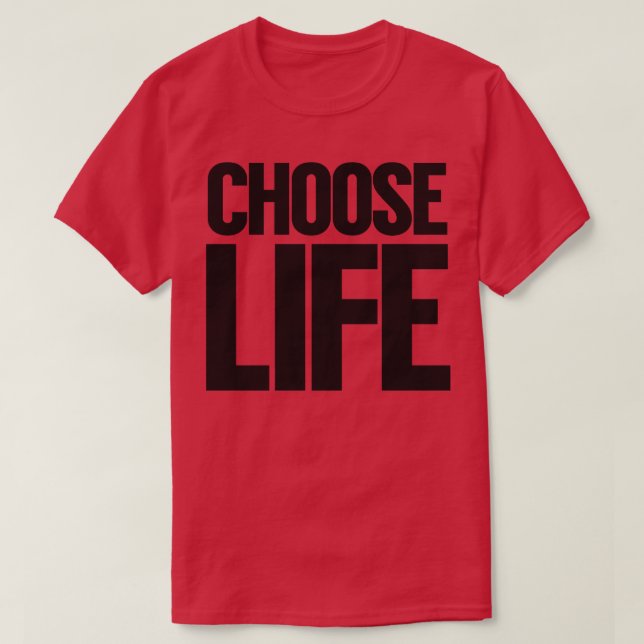 WHAM väljer Life T Shirt (Design framsida)