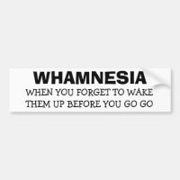 Whamnesi - glöm att ta dem innan du går