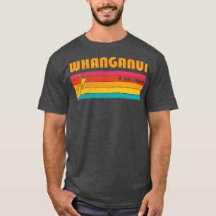 Whanganui New Zealand Vintage Distress Souvenir T Shirt