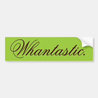Whantastic Bildekal