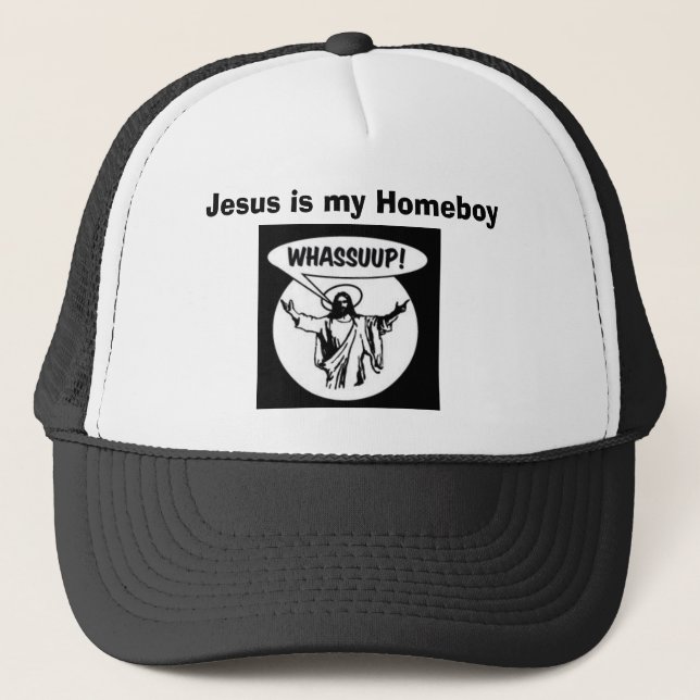 whassupjesus_lrg Jesus är min Homeboy Keps (Framsida)