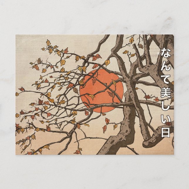 What a Beautiful Day Vykort (Framsida)