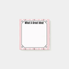 What a Great Idea!  Post-it Block