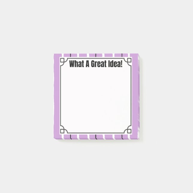 What A Great Idea!  Post-it Block (Framsida)