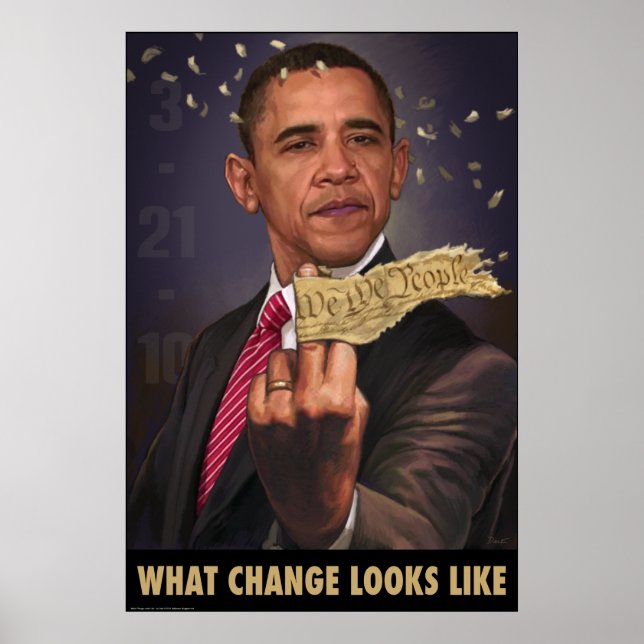 What Change Looks Like Poster (Framsidan)