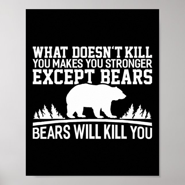 What Doesn't Kill You Makes You Stronger Except Be Poster (Framsidan)