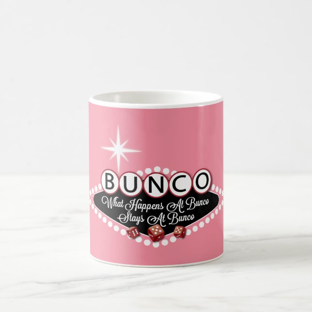 What Happens At Bunco Stays At Bunco Kaffemugg (Center)